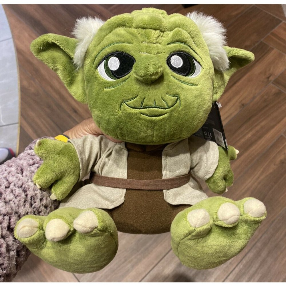 Disney Parks Little Tiny Big Foot Yoda Plush